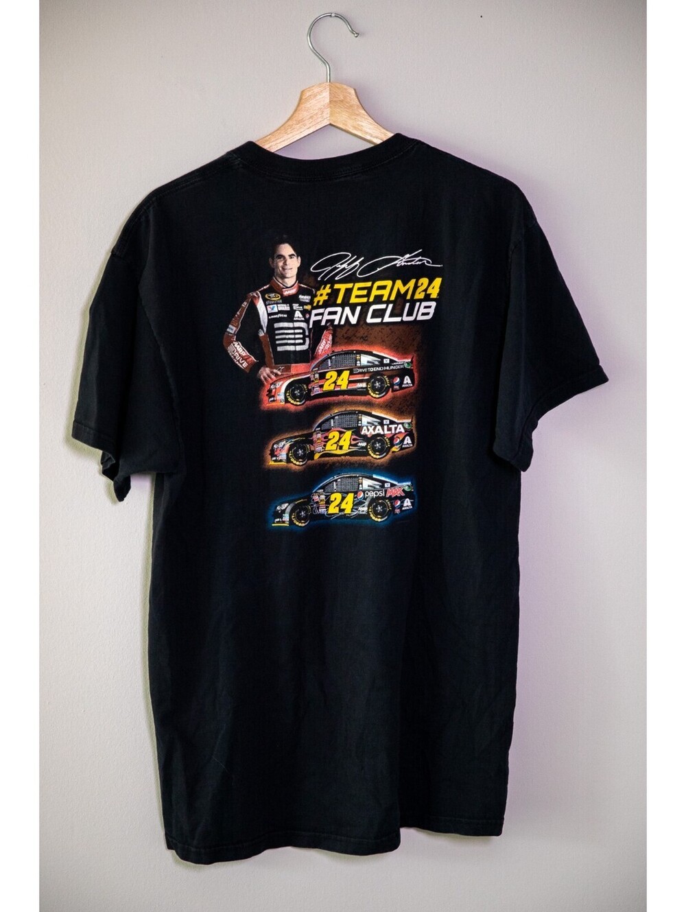 NASCAR Jeff Gordon #24 - Team 24 Fan Club T-Shirt - Men's XL